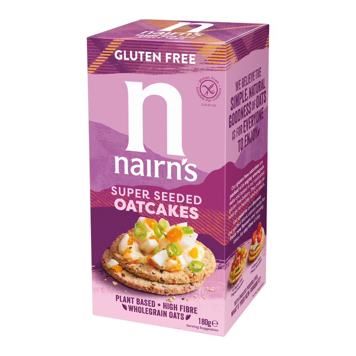 Gluten Free Super Seeded oatcake 180G