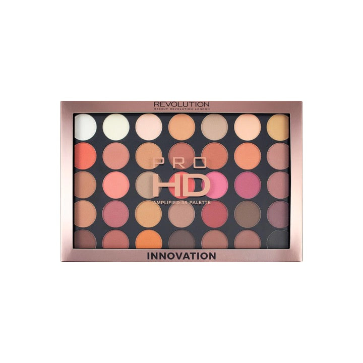 Revolution Pro HD Amplified 35 Eyeshadow Palette Innovation