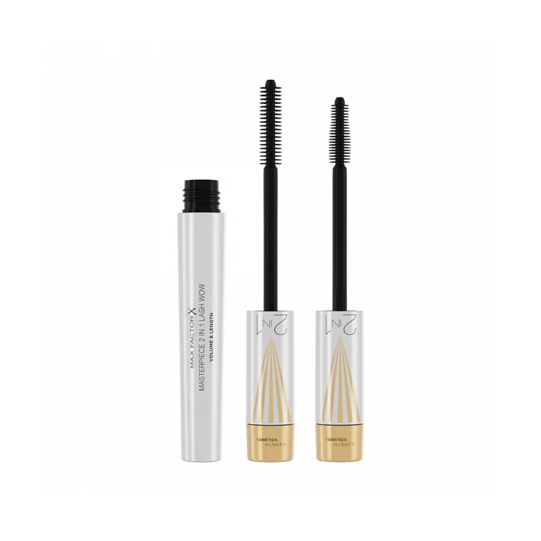 Max Factor Masterpiece 2in1 Volume & Length Mascara Black