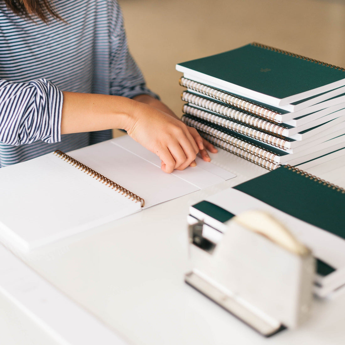 Notebook in Hunter Green - B5