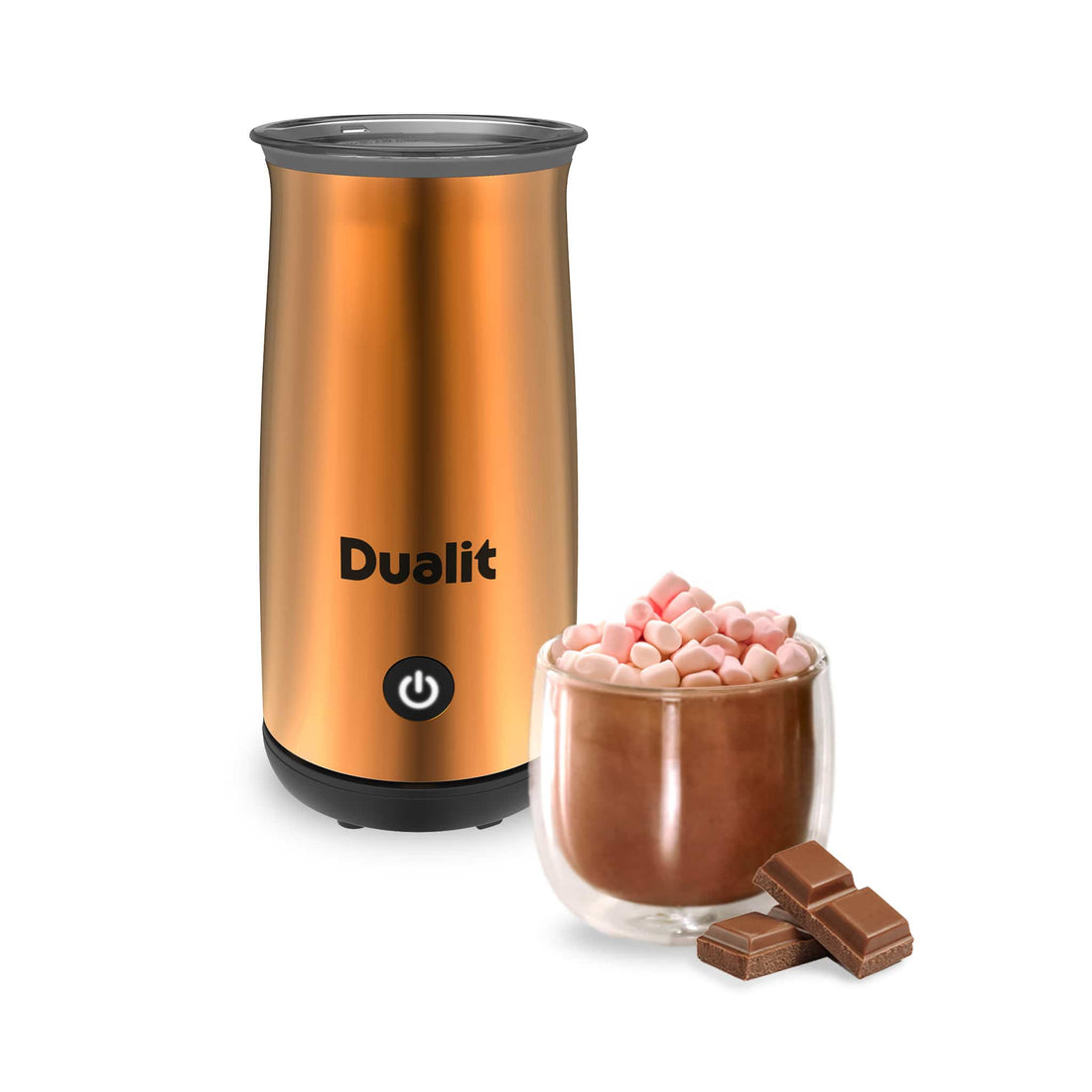 Dualit Copper Cocoatiser Milk Frother & Hot Chocolate Maker