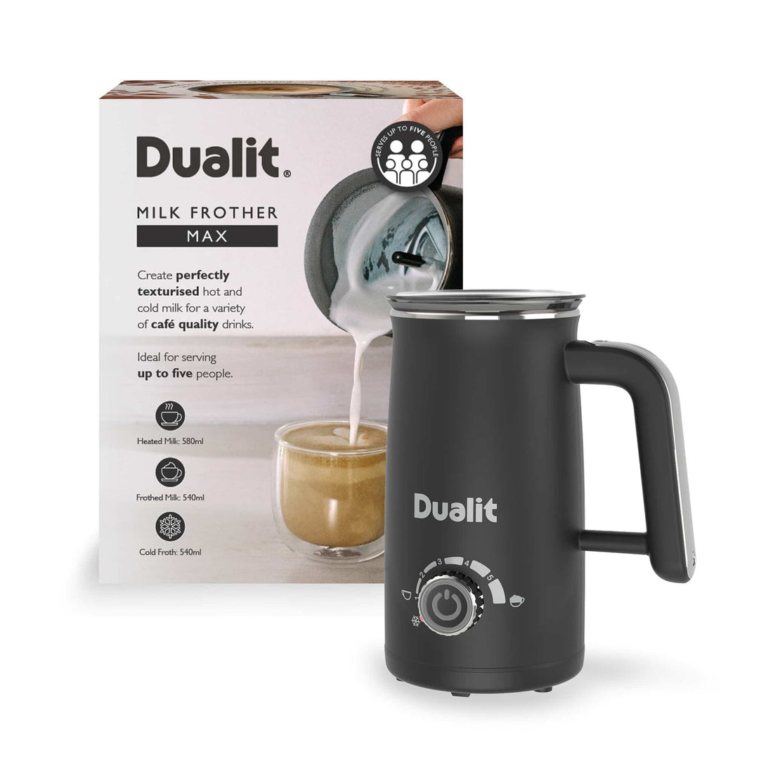 Dualit Milk Frother & Hot Chocolate Maker Max
