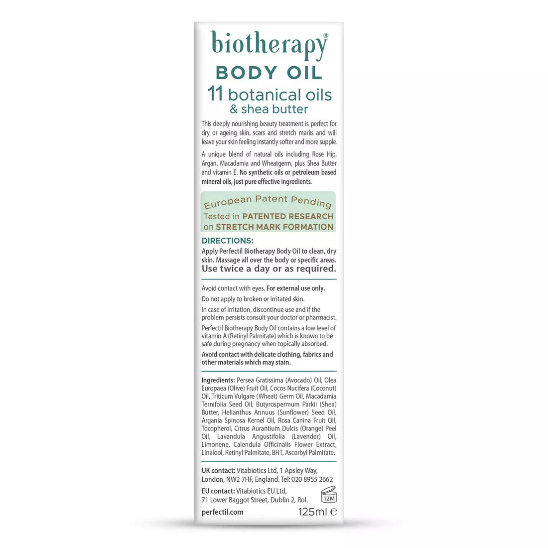 Perfectil Biotherapy Body Oil