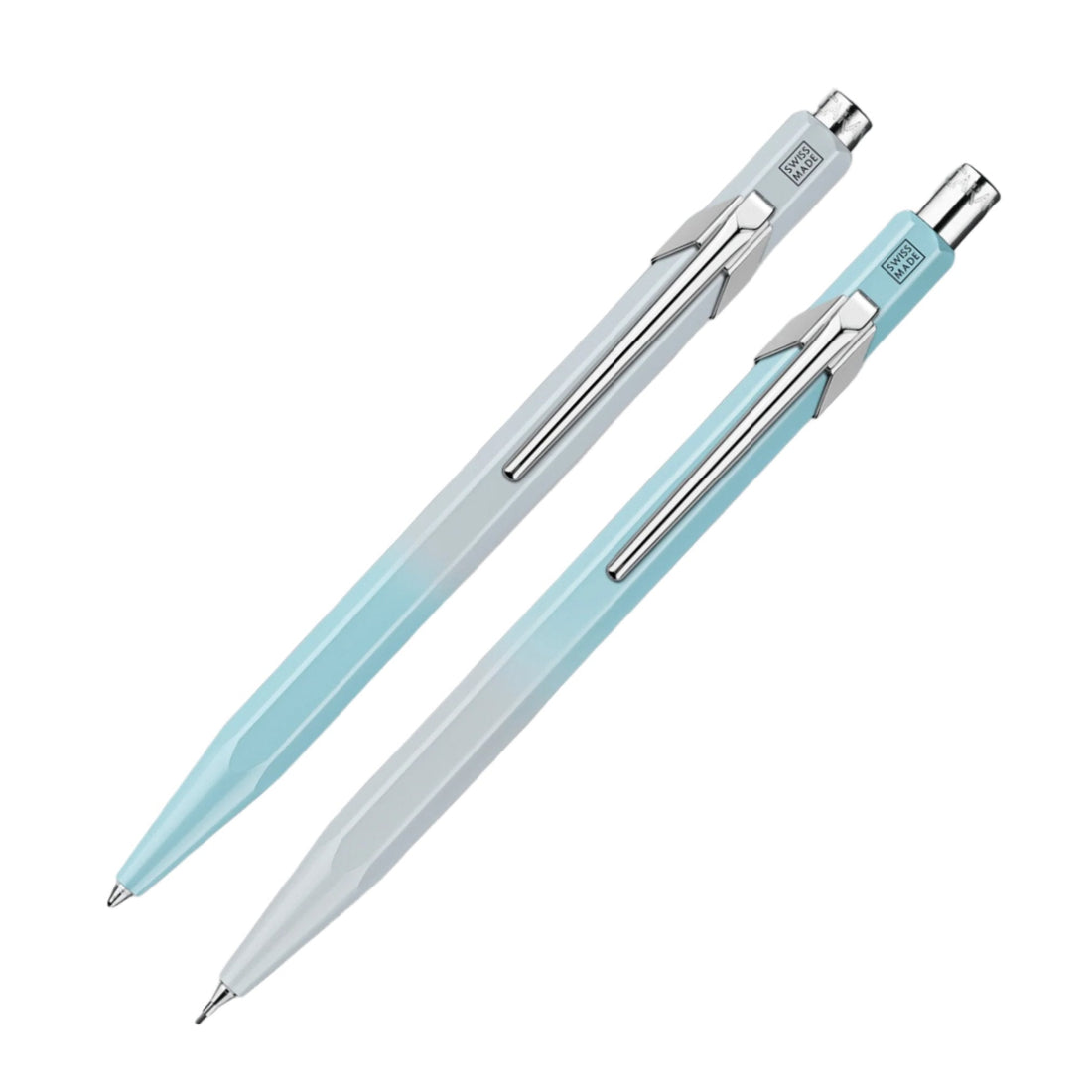 849 Ballpoint Pen & 844 Mechanical Pencil Set – Blue Lagoon