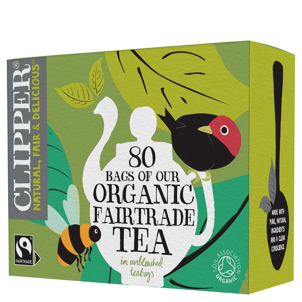 Organic & Fairtrade Everyday 80 Tea Bags