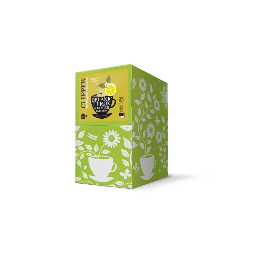 Organic Lemon & Ginger Tea 250 envelopes
