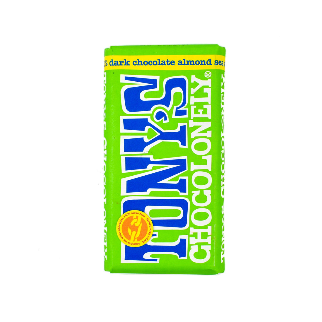 Tony's Chocolonely Dark Chocolate Almonds & Sea Salt, 180g