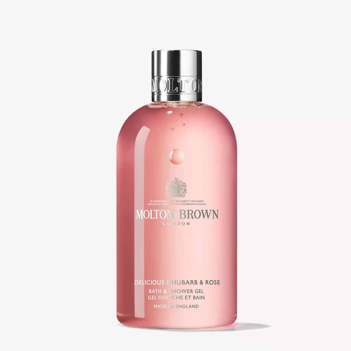 Delicious Rhubarb & Rose Bath & Shower Gel 300ml