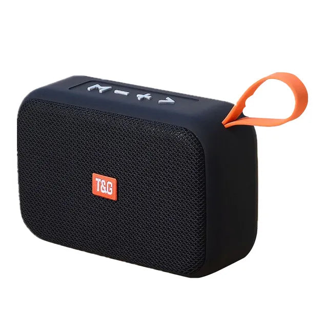 Mini T&G Portable Bluetooth Speakers - Available in Multiple Colours - Portable Mini Bluetooth-compatible Speaker Wireless Soundbar Outdoor HIFI Subwoofer Support TF Card FM Radio Aux