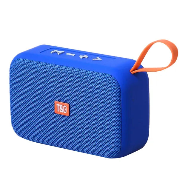 Mini T&G Portable Bluetooth Speakers - Available in Multiple Colours - Portable Mini Bluetooth-compatible Speaker Wireless Soundbar Outdoor HIFI Subwoofer Support TF Card FM Radio Aux