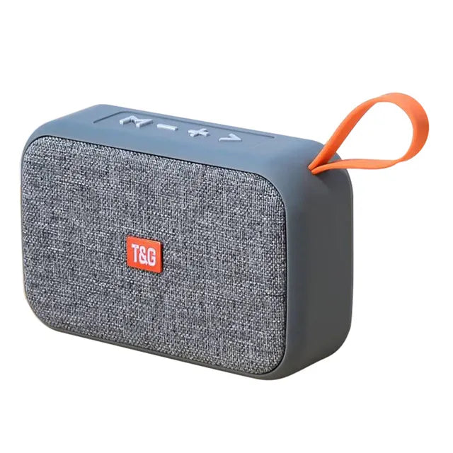 Mini T&G Portable Bluetooth Speakers - Available in Multiple Colours - Portable Mini Bluetooth-compatible Speaker Wireless Soundbar Outdoor HIFI Subwoofer Support TF Card FM Radio Aux
