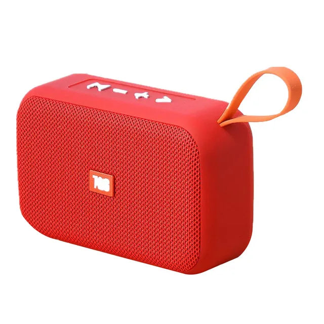 Mini T&G Portable Bluetooth Speakers - Available in Multiple Colours - Portable Mini Bluetooth-compatible Speaker Wireless Soundbar Outdoor HIFI Subwoofer Support TF Card FM Radio Aux