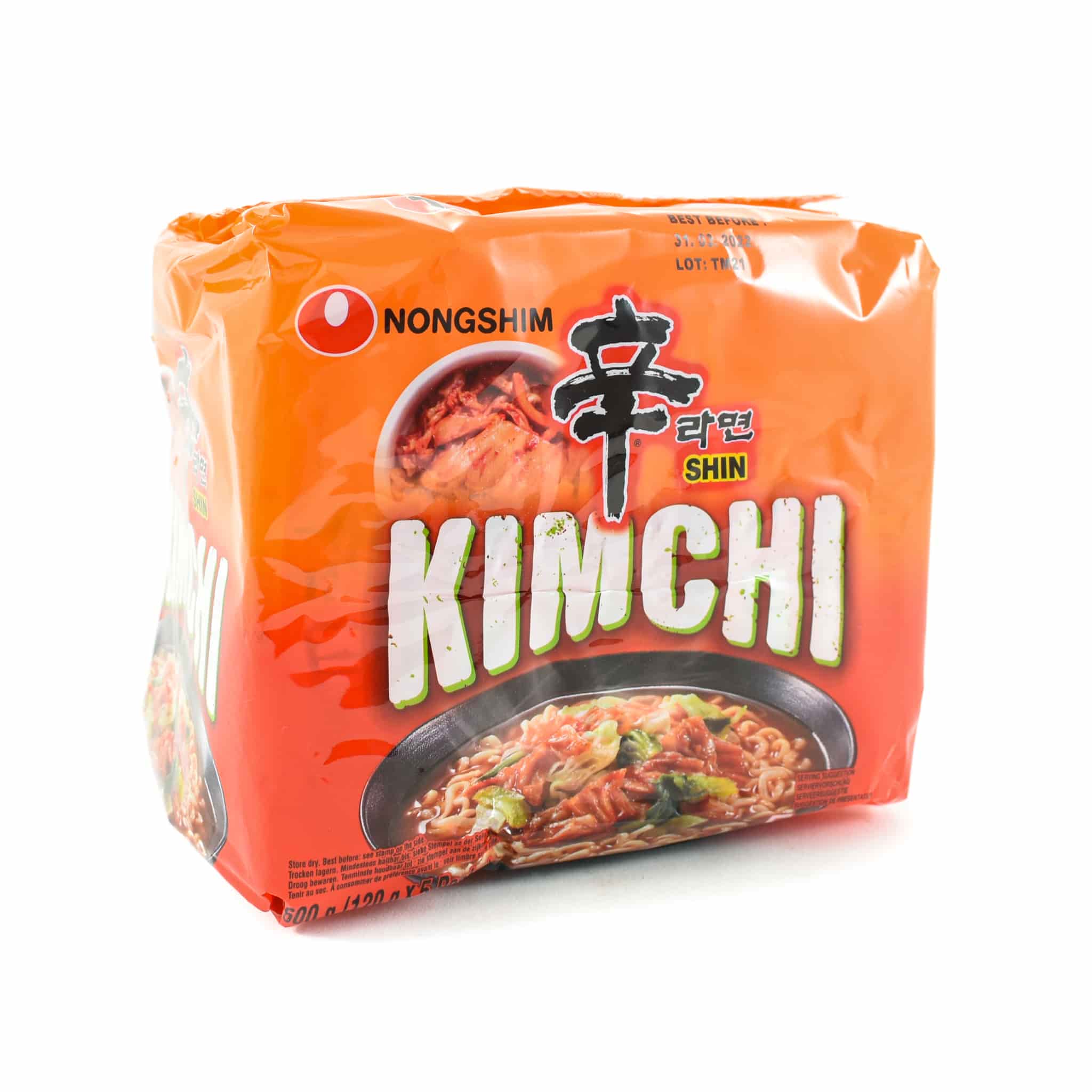 Nongshim Kimchi Ramyun, 5x120g