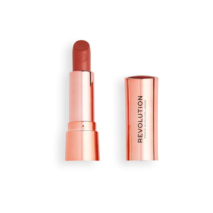 Revolution Satin Kiss Lipstick Heart Race