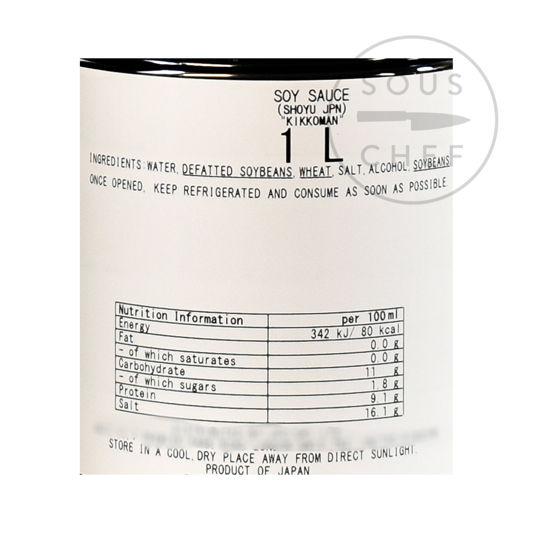 Kikkoman Shoyu Dark Soy Sauce 1L