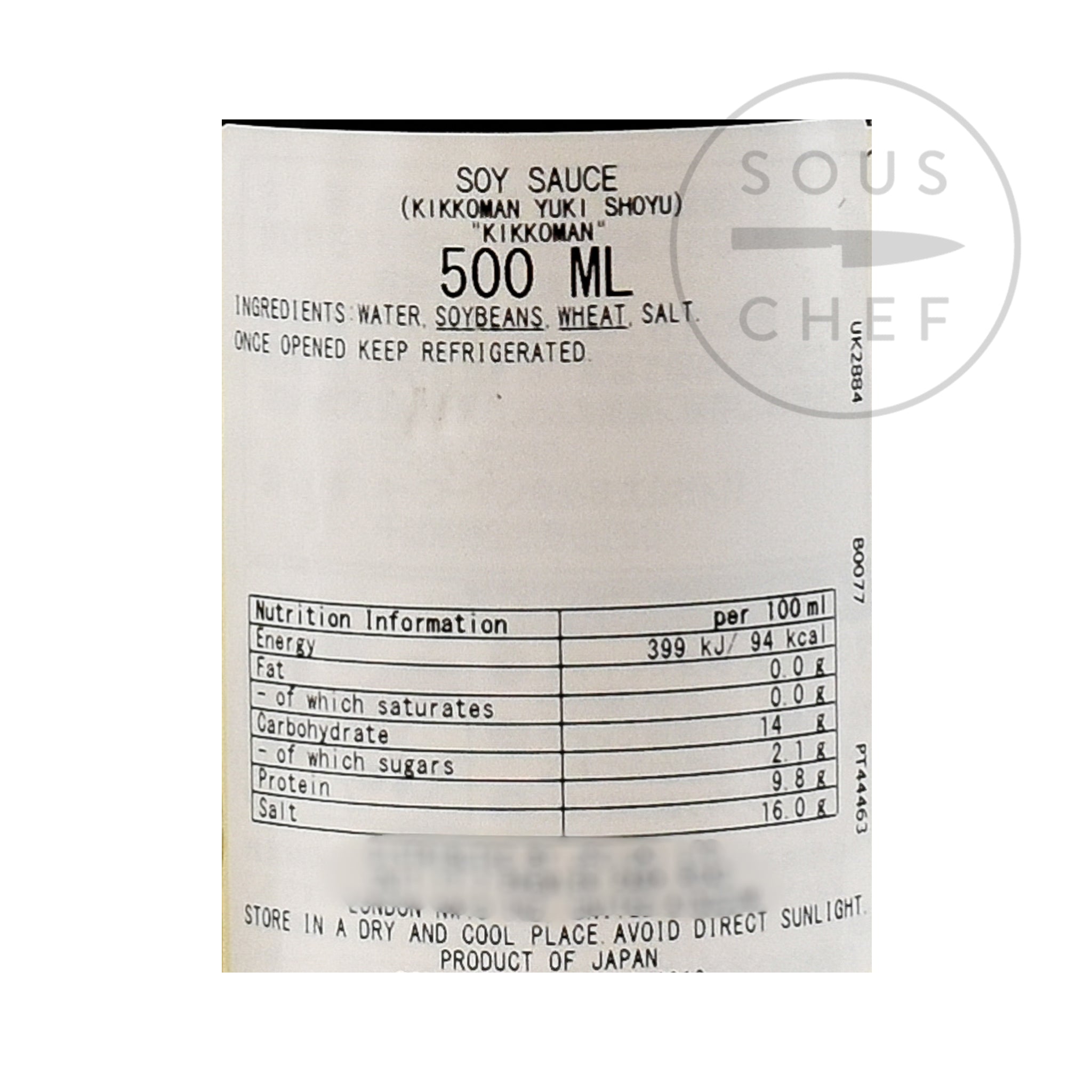 Kikkoman Yuki Organic Soy Sauce, 500ml