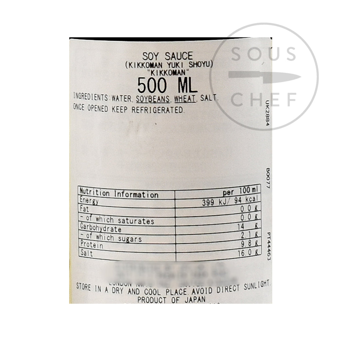 Kikkoman Yuki Organic Soy Sauce, 500ml