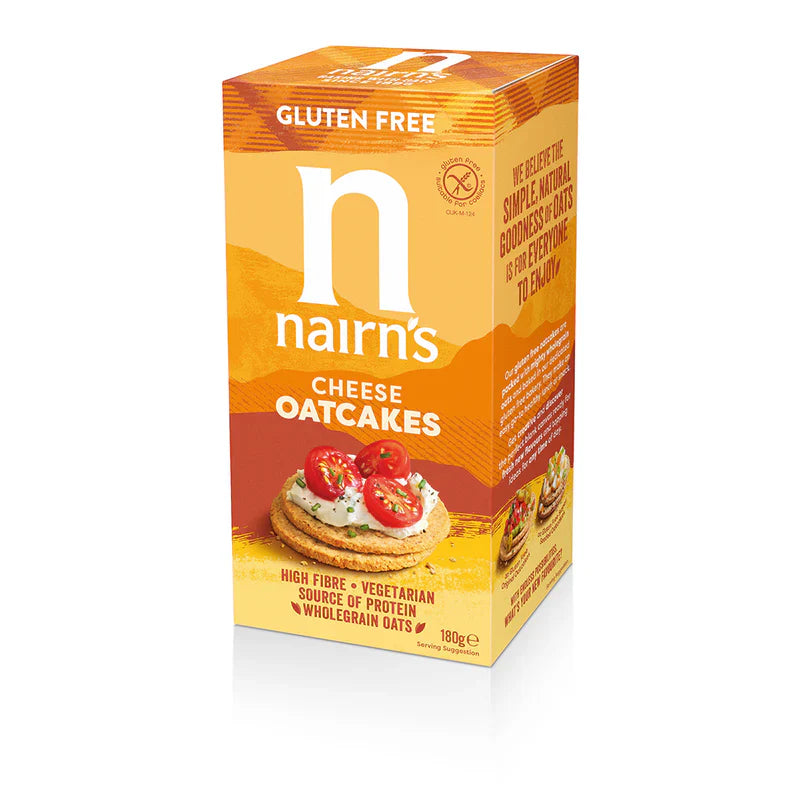 Gluten Free Cheese Oatcakes 180g