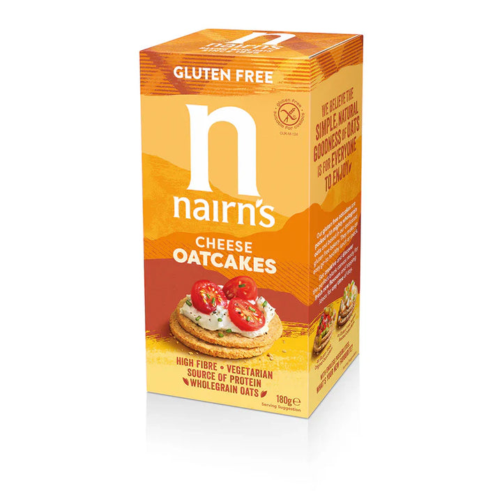 Gluten Free Cheese Oatcakes 180g
