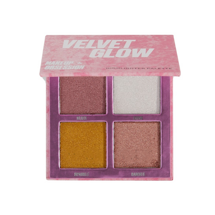 Revolution Makeup Obsession Highlighter Palette Velvet Glow