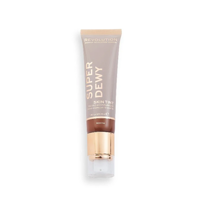 Revolution Super Dewy Skin Tint Tinted Moisturiser Mocha