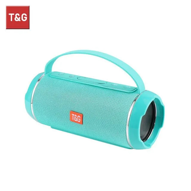 TG116c Bluetooth Speaker - TWS Wireless Outdoor Portable Waterproof Subwoofer with 3D Stereo Sound - Ideal for HandsFree Call and Powerful Audio Experience