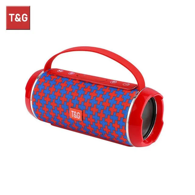 TG116c Bluetooth Speaker - TWS Wireless Outdoor Portable Waterproof Subwoofer with 3D Stereo Sound - Ideal for HandsFree Call and Powerful Audio Experience