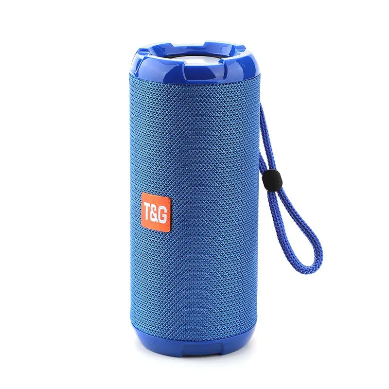 T&G Wireless Bluetooth Speaker - Multiple Colours Available - Small Portable Double Speaker Card Household Outdoor Loud Subwoofer Support FM Radio TF