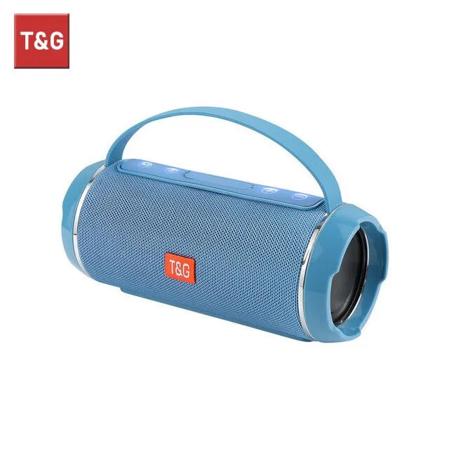 TG116c Bluetooth Speaker - TWS Wireless Outdoor Portable Waterproof Subwoofer with 3D Stereo Sound - Ideal for HandsFree Call and Powerful Audio Experience