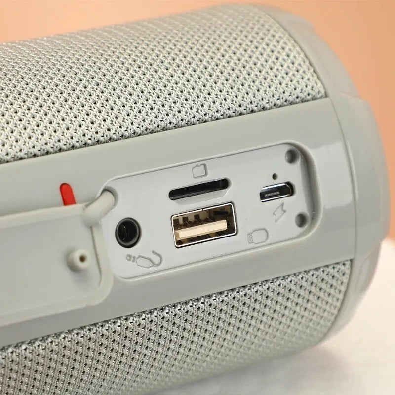 T&G Wireless Bluetooth Speaker - Multiple Colours Available - Small Portable Double Speaker Card Household Outdoor Loud Subwoofer Support FM Radio TF