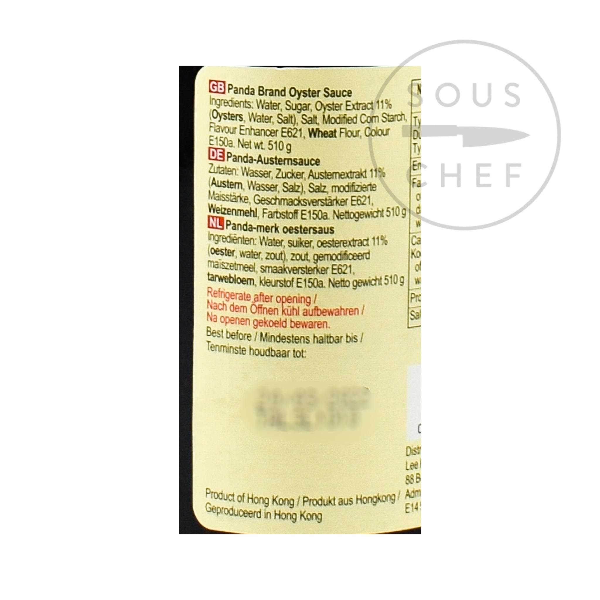 Lee Kum Kee Panda Oyster Sauce, 510g