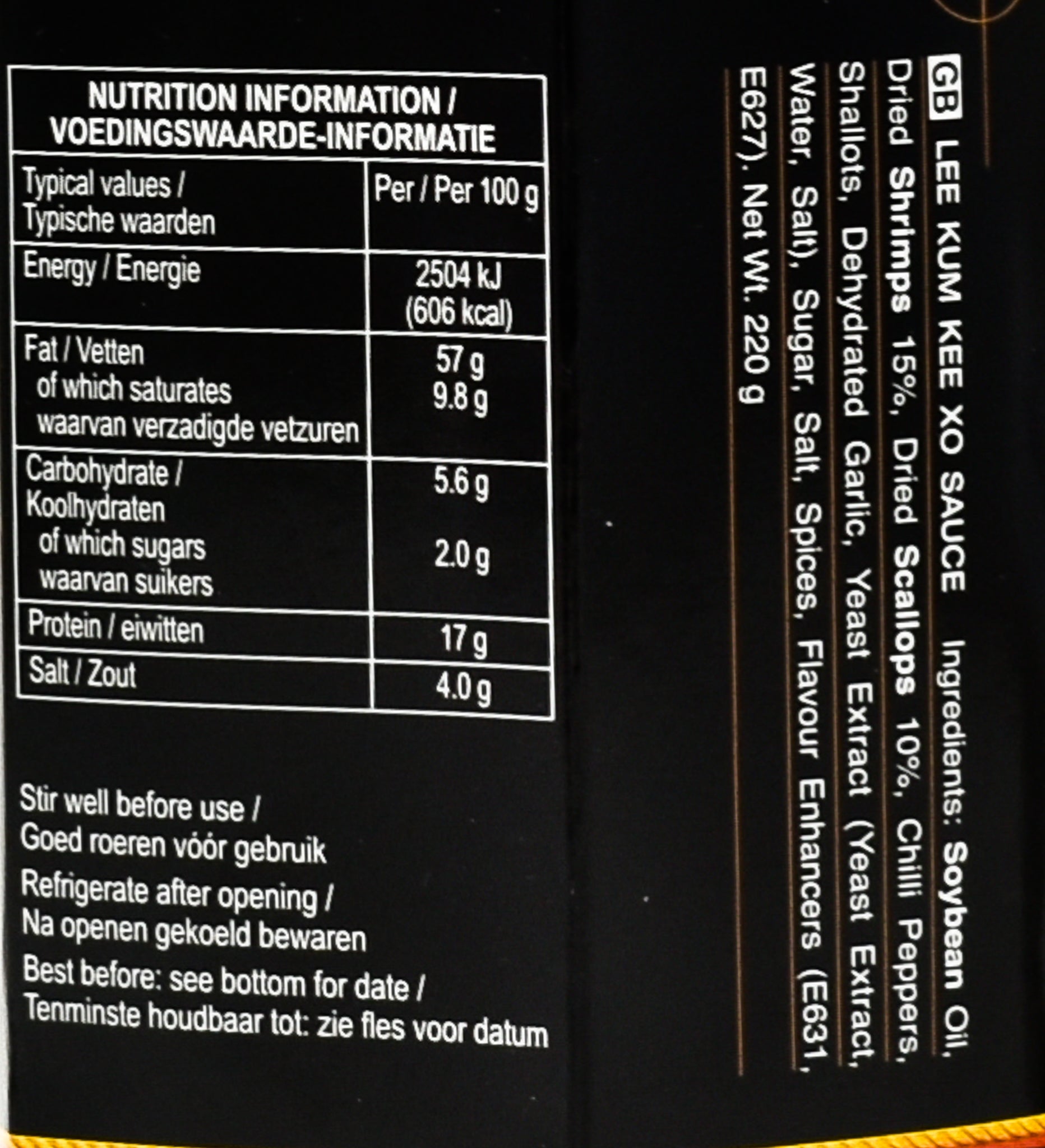 Lee Kum Kee XO Sauce, 220g