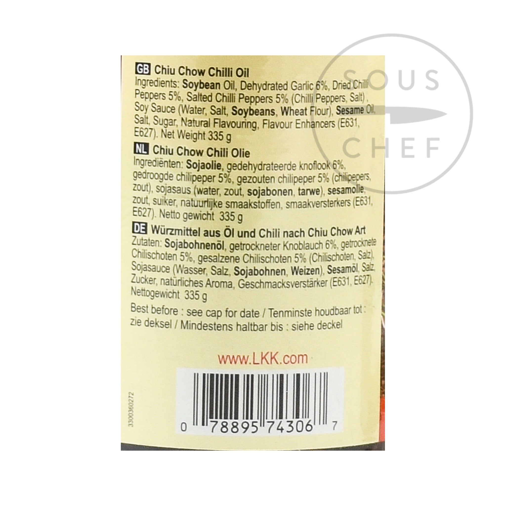 Lee Kum Kee Chiu Chow Chilli Oil