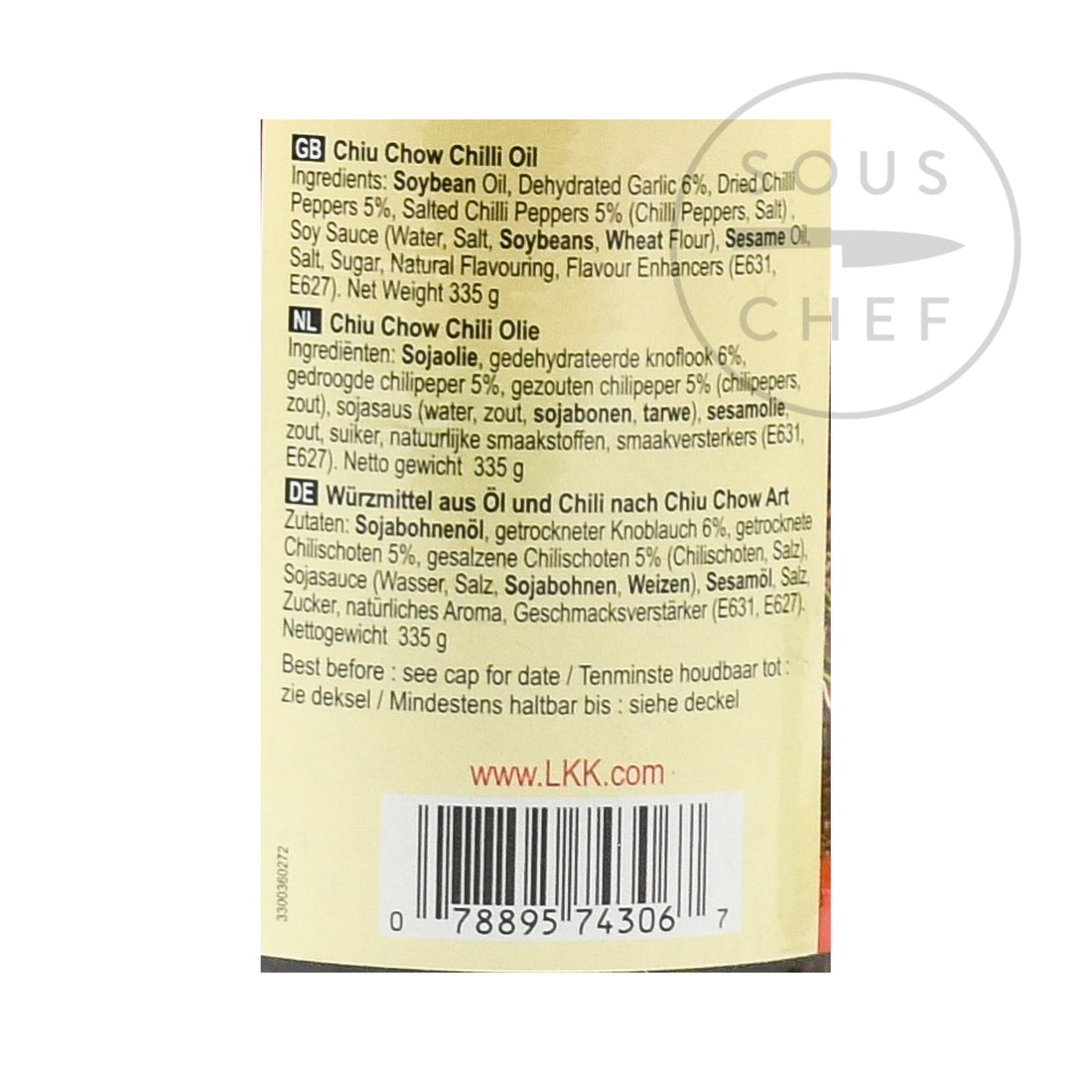 Lee Kum Kee Chiu Chow Chilli Oil