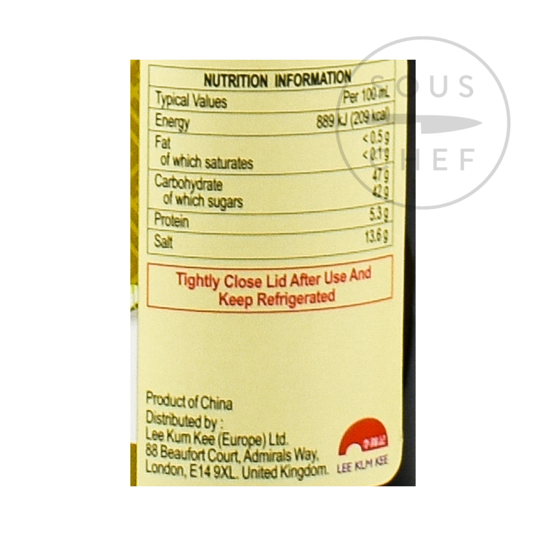 Lee Kum Kee Sweet Soy Sauce, 207g
