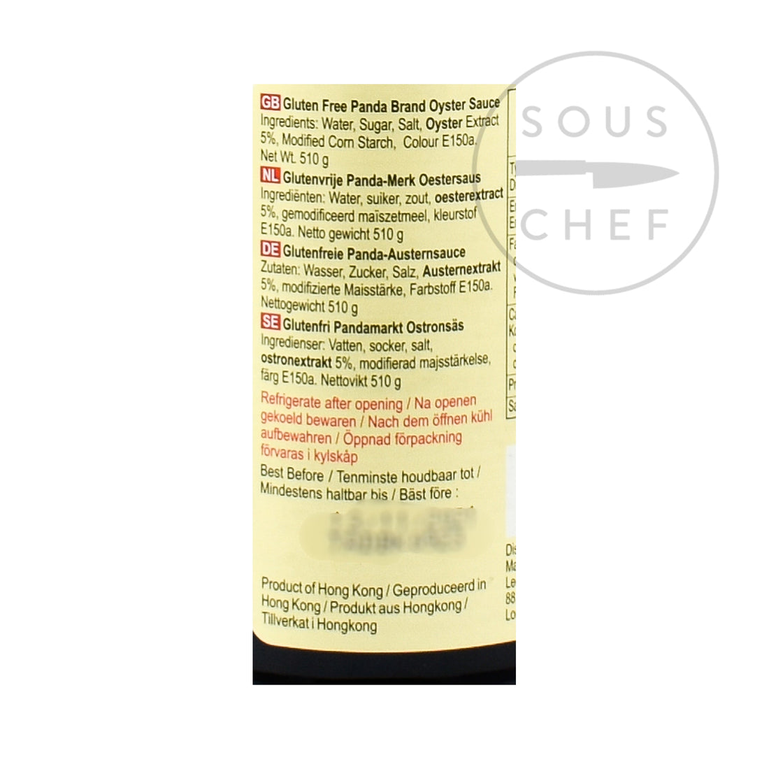 Lee Kum Kee Gluten-Free Oyster Sauce, 510g