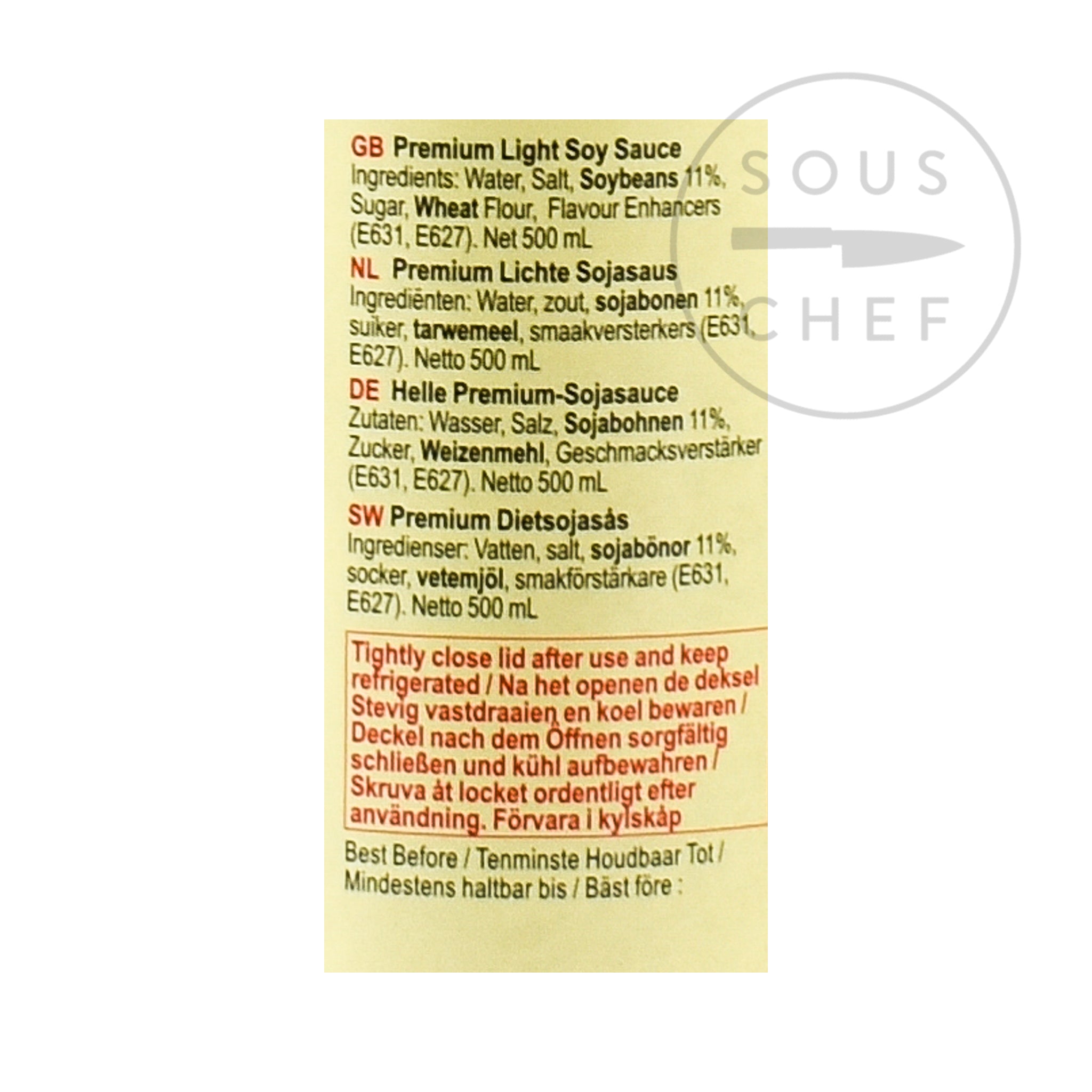 Lee Kum Kee Premium Light Soy, 500ml