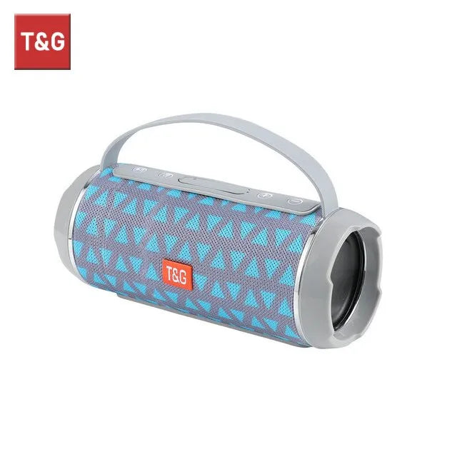 TG116c Bluetooth Speaker - TWS Wireless Outdoor Portable Waterproof Subwoofer with 3D Stereo Sound - Ideal for HandsFree Call and Powerful Audio Experience