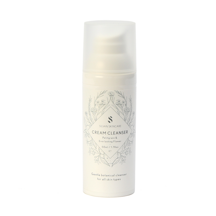 Gentle Cream Cleanser with Pettigrain and Everlasting Flower