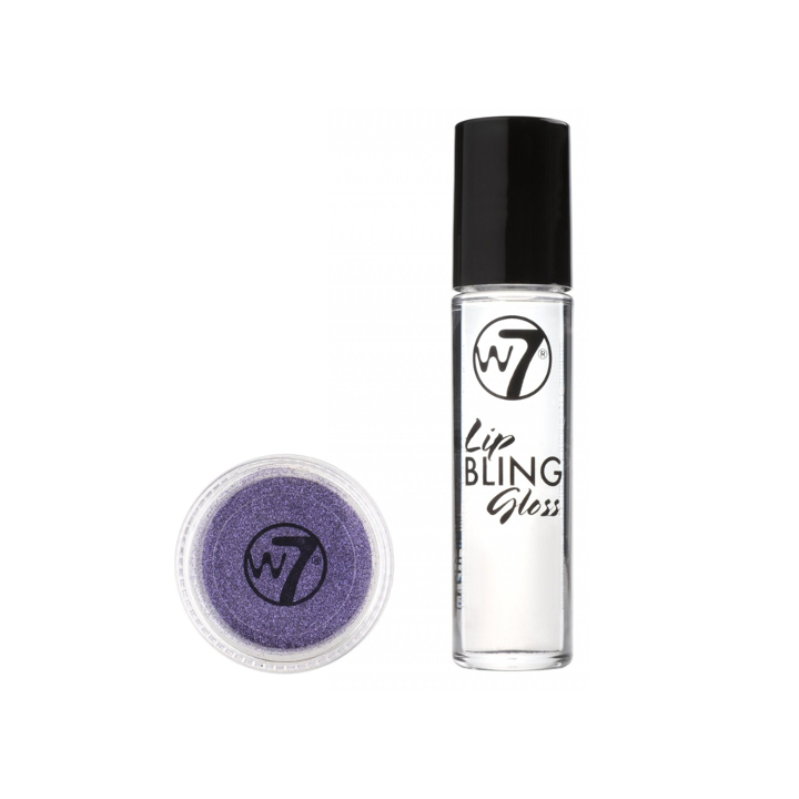 W7 Lip Bling Purple Kiss
