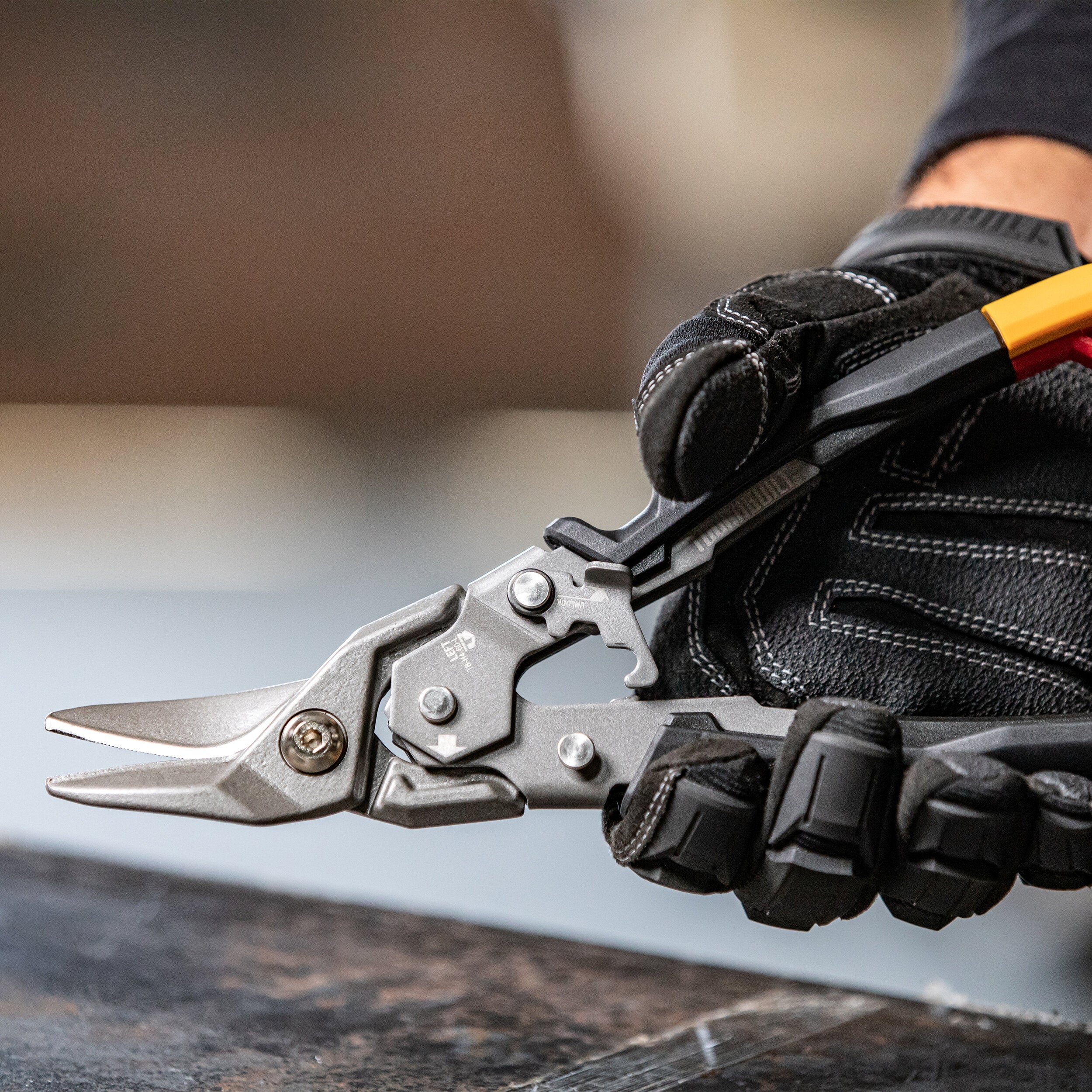 Toughbuilt TB-H4-60-L Left Cut Aviation Snips