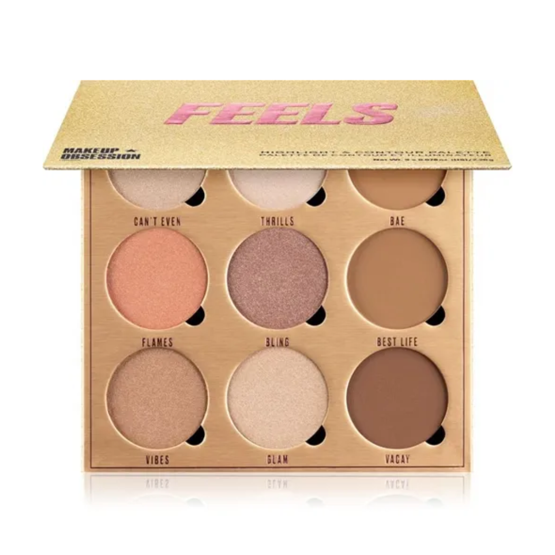 Revolution Makeup Obsession Highlight & Contour Palette Feels