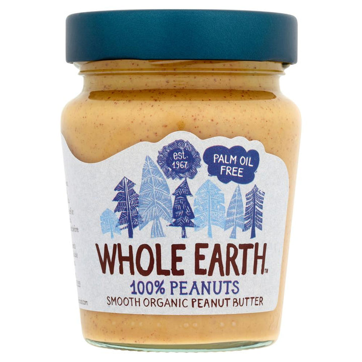 100% Nuts Smooth Peanut Butter 227g