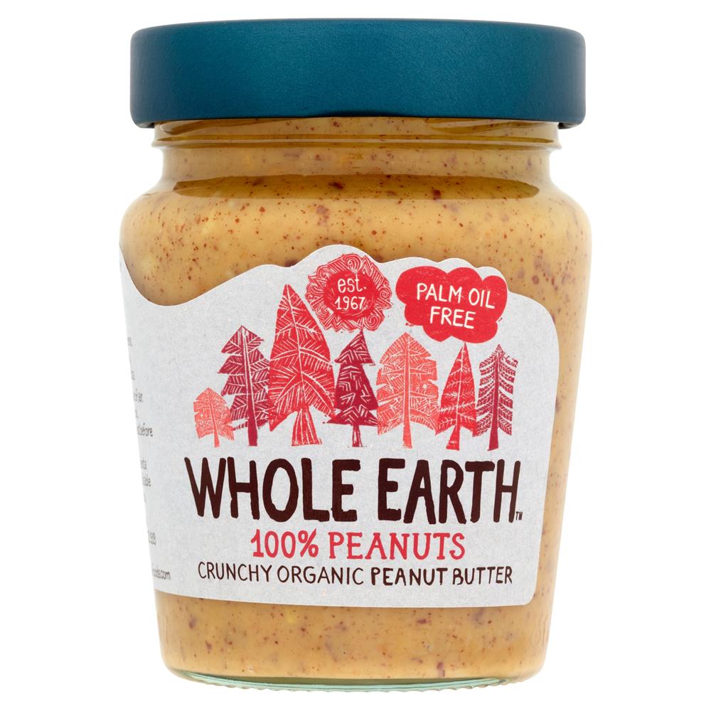 100% Nuts Crunchy Peanut Butter 227g