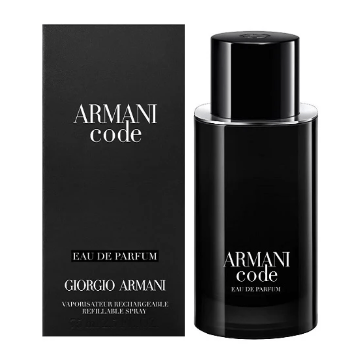 Armani Code Pour Homme Eau De Parfum Men's Aftershave Refillable Spray (50ml, 75ml)