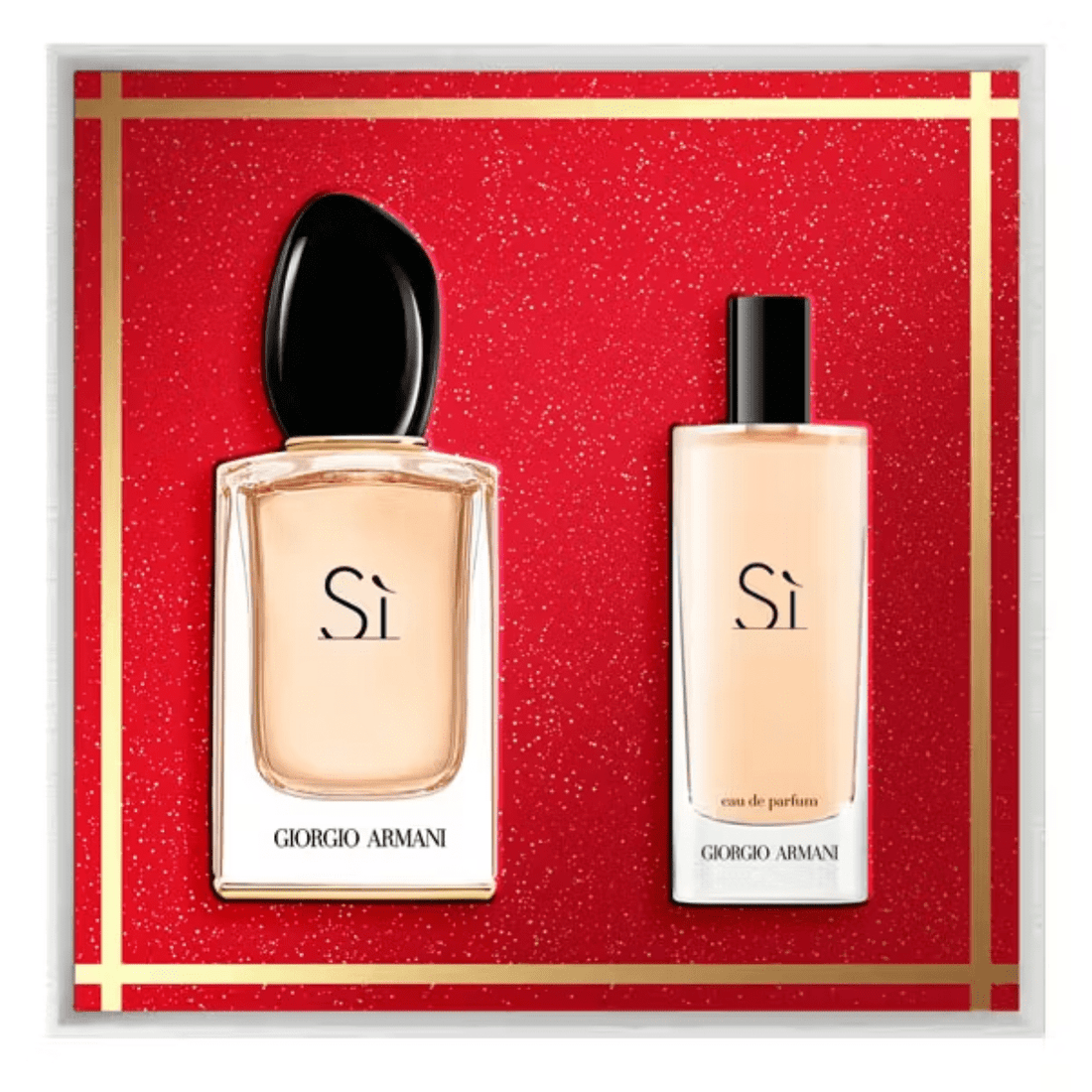 Armani Si Eau de Parfum Women's Gift Set Spray (50ml) with 15ml