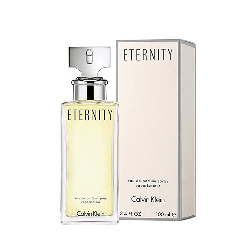 Calvin Klein Eternity Eau de Parfum Women's Perfume Spray (10ml, 30ml, 50ml, 100ml)