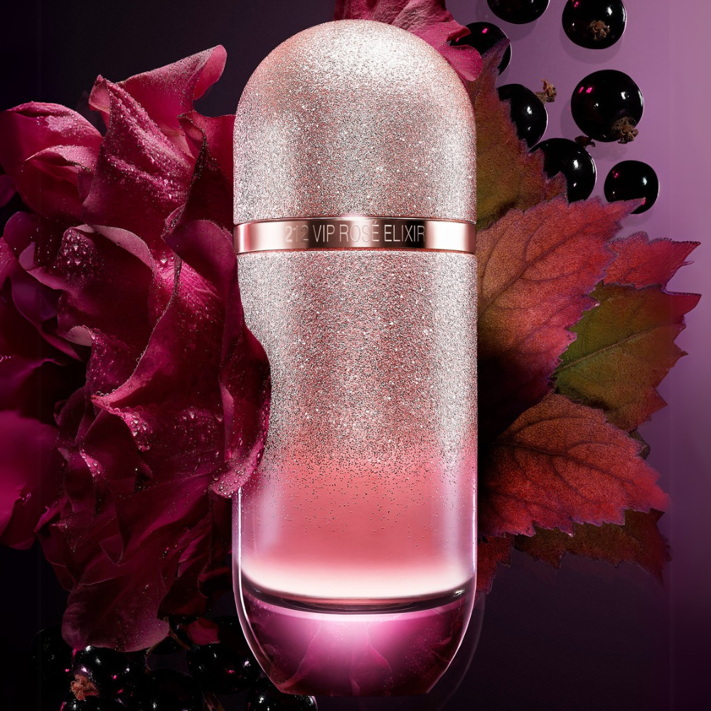 Carolina Herrera 212 VIP Rose Elixir Eau De Parfum Women's Perfume Spray (30ml, 50ml, 80ml)