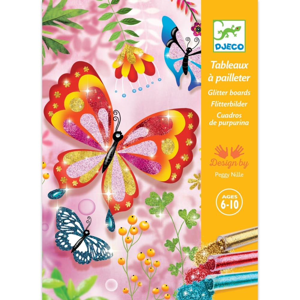Djeco Glitter Butterflies Boards