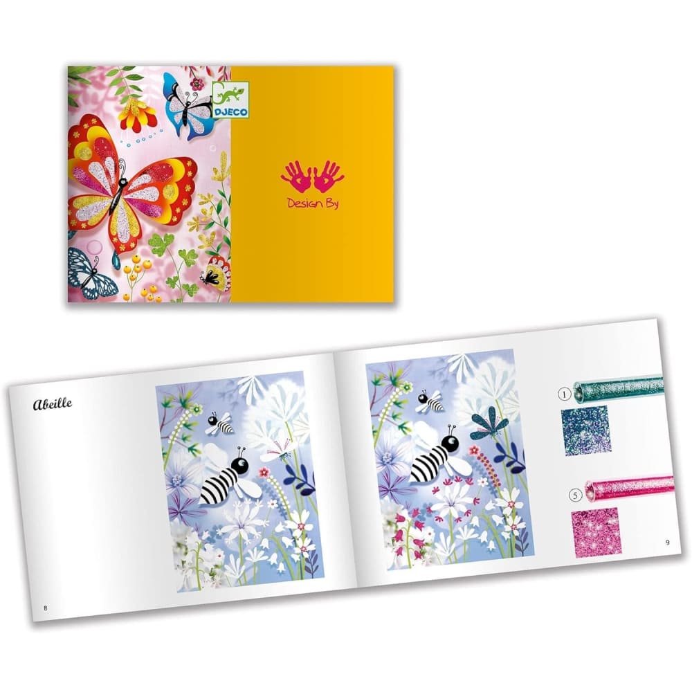 Djeco Glitter Butterflies Boards